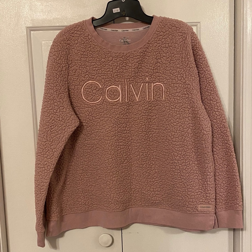 Calvin Klein rose pink sweater